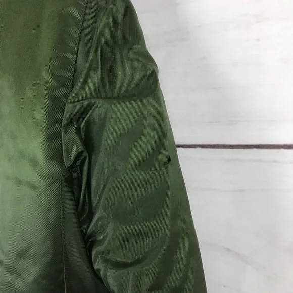 Vintage 1960s Military Field Scovill Corduroy Quilted Lined Jacket
